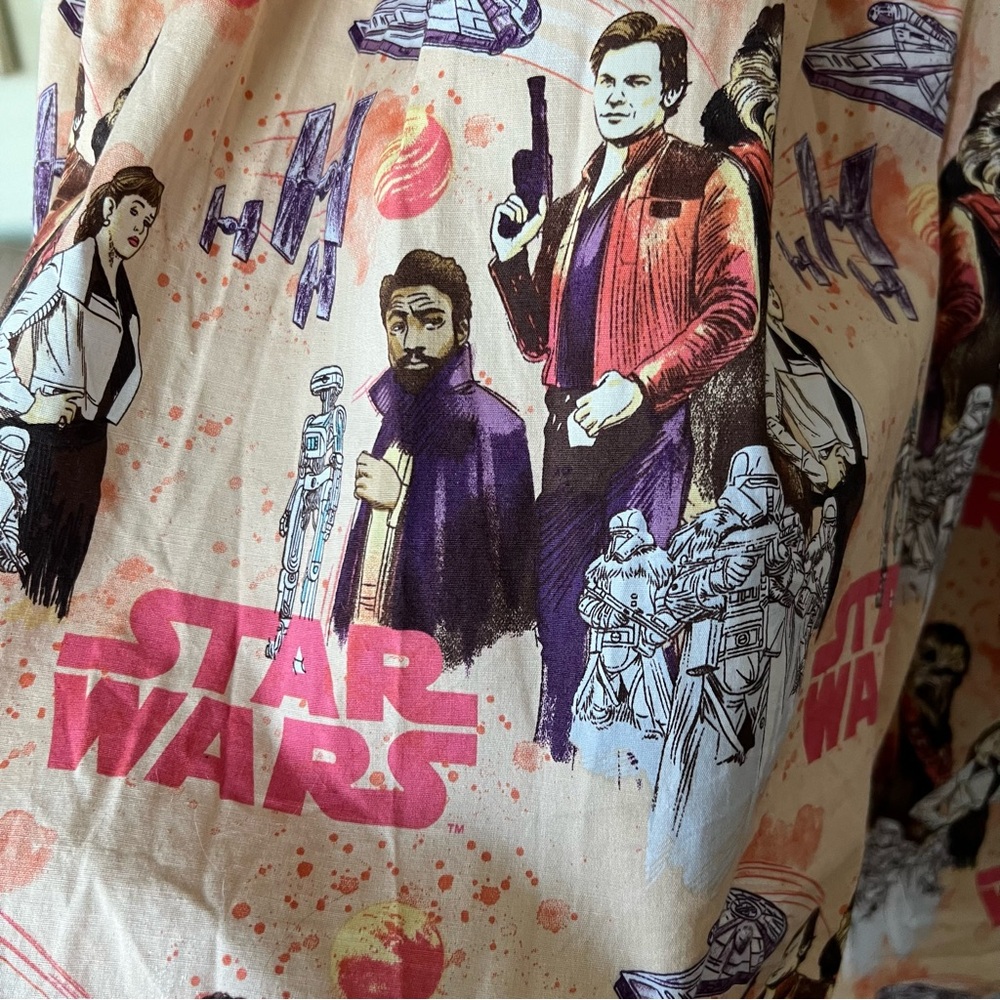 Star Wars her Universe Skirt Sz S Gathered Waist Full all over Star Wars Pattern - Picture 8 of 8